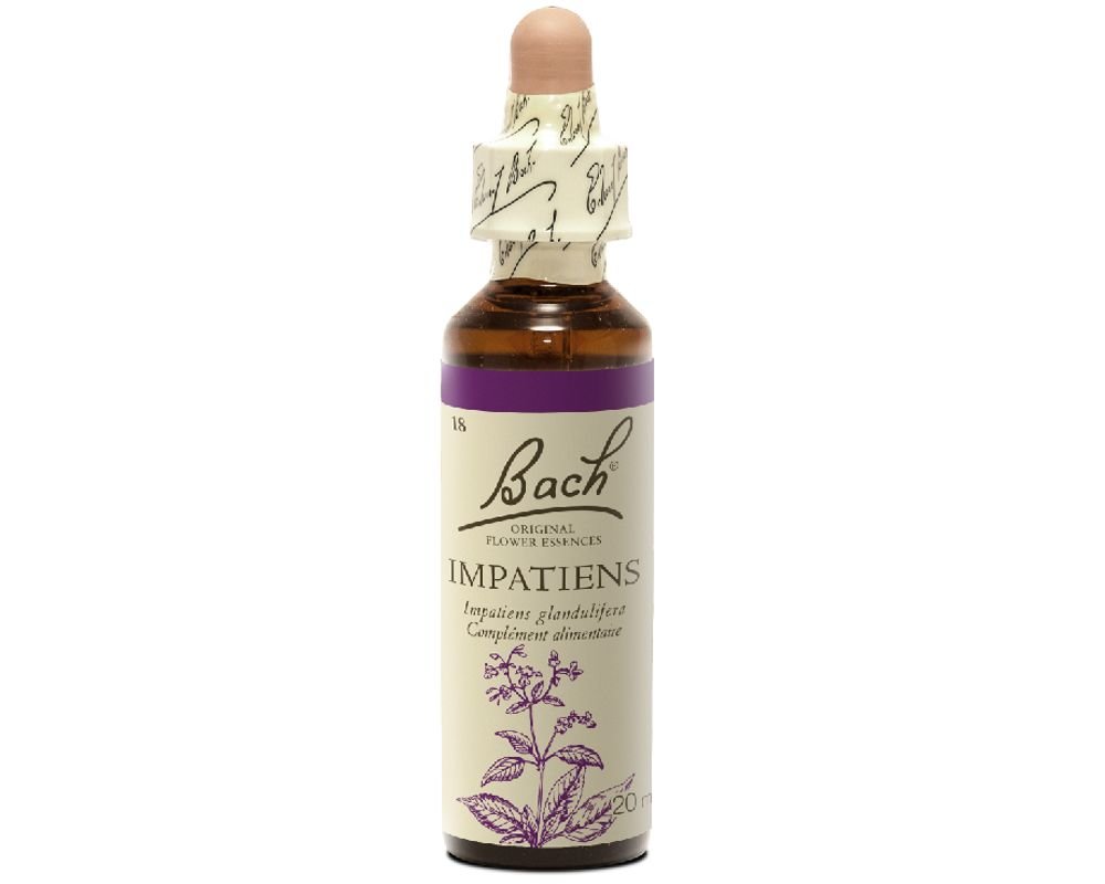 Distillerie saint hilaire -- fleur de bach impatiente n°18 bio (impatiens) - 20 ml main image 1