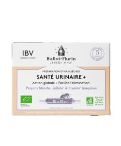 Préparation Dynamisée bio - Santé urinaire + DLUO 01/26 BIO, 10 ampoules