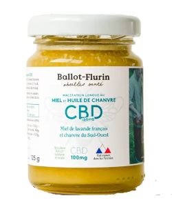 Macération de miel bio et huile de chanvre CBD DLUO 03/26, 125&nbsp;g