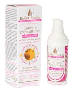 Crème de l'Apicultrice peau sensible BIO, 30 ml