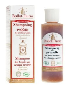 Shampooing traitant anti-pelliculaire à la propolis
