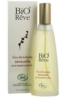 Eau de toilette Sensuelle, Rêve BIO, 100 ml
