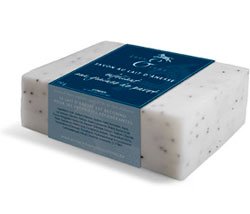 Donkey milk soap exfoliating poppy seeds, 150 g