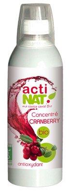 Concentré Cranberry antioxydant BIO, 500 ml