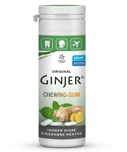 Ginjer chewing gum - Mint, 30 g