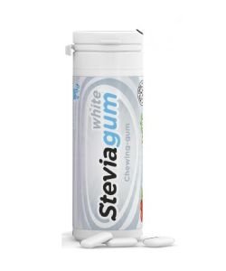 Steviagum - White, 30 g