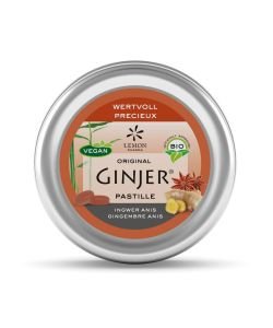 Ginjer Pastilles - Ginger & Anise BIO, 40 g