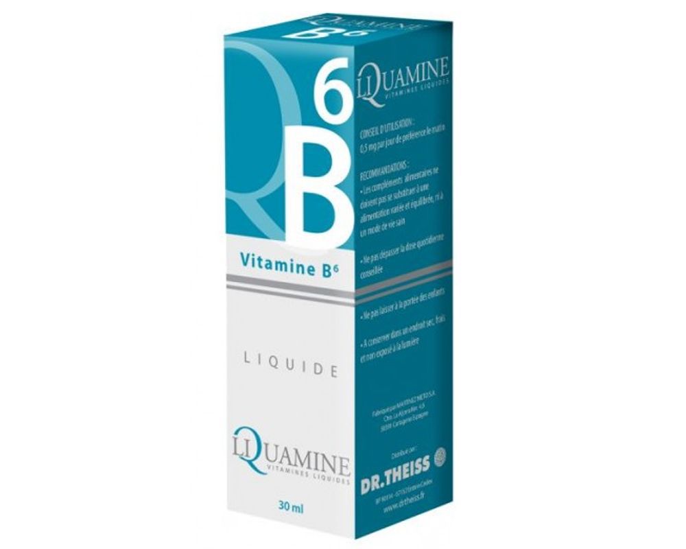 Vitamine B6 liquide Liquamine 30 ml