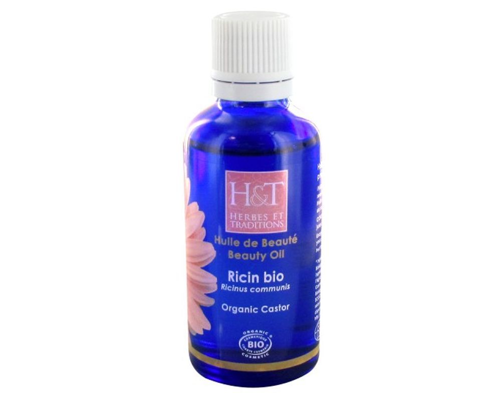 Huile fortifiante & hydratante bio - Ricin - Visage, corps & cheveux - 50 ml main image 1