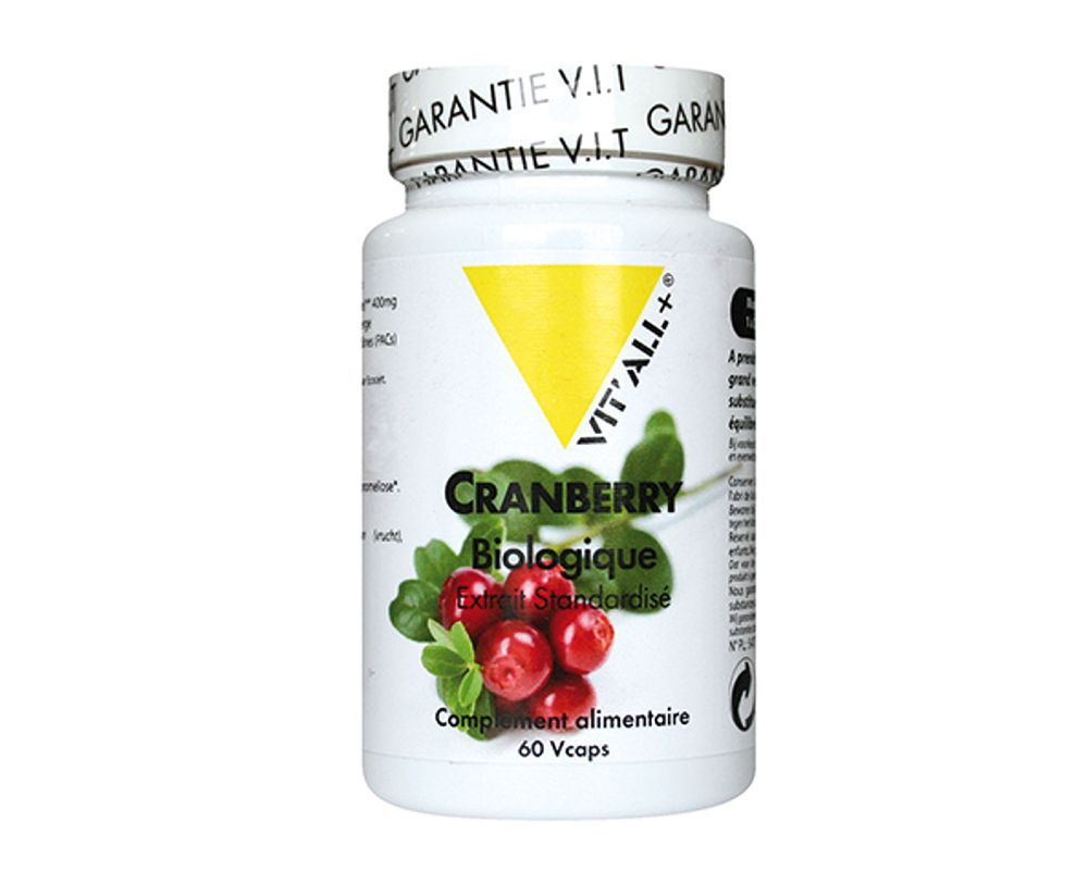 Juvamine Cranberry - 60 Gélules (1 Mois) - Formule Concentrée Pour Le Bien-être Urinaire