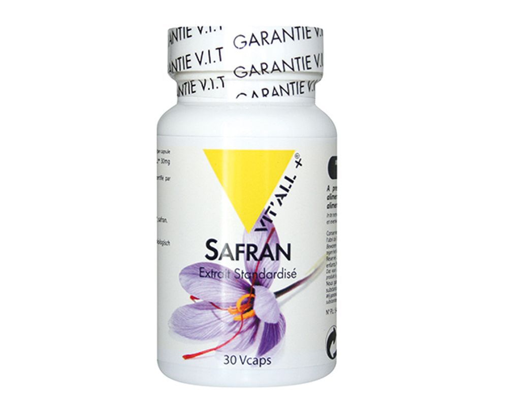 Safran extrait standardisé 30 mg Sommeil 30 gélules Vit'All+ — free download