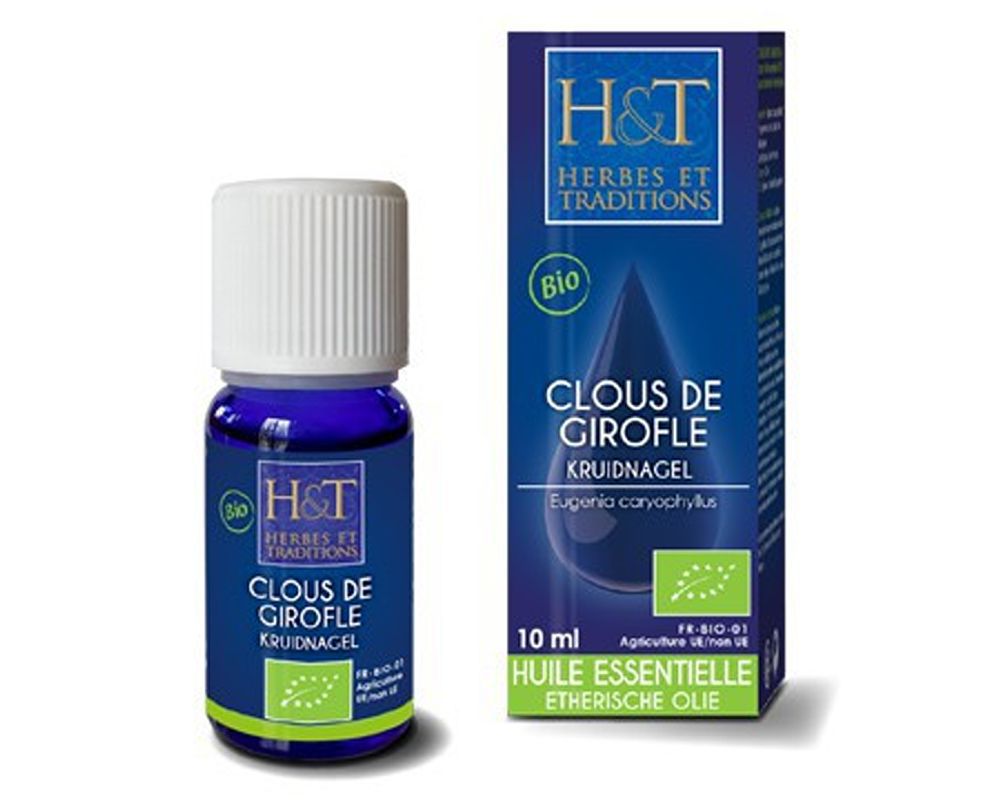 Clous de girofle Huile essentielle bio Herbes & Tradition 10 ml — free download