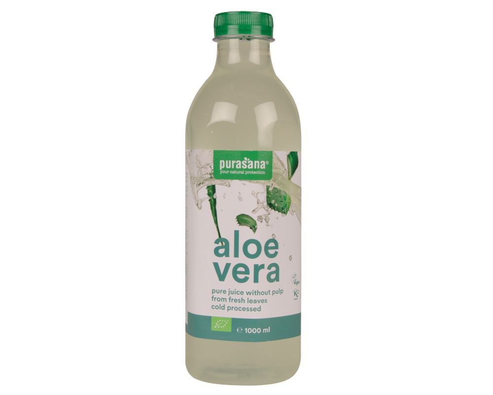 Jus Aloé Vera bio à boire - Digestion et immunité - Purasana - 1L