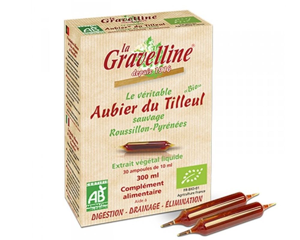 Aubier De Tilleul Onatera – Lot De 2 X 20 Ampoules, Drainage Et Digestion, Expiration 03/2028