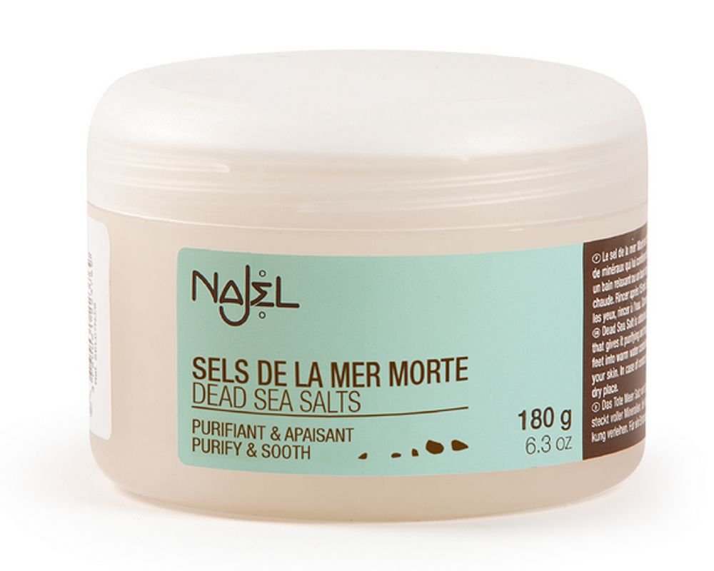 Sel De La Mer Morte Biocoop Purifiant: Sel de la Mer Morte - 180g - Najel