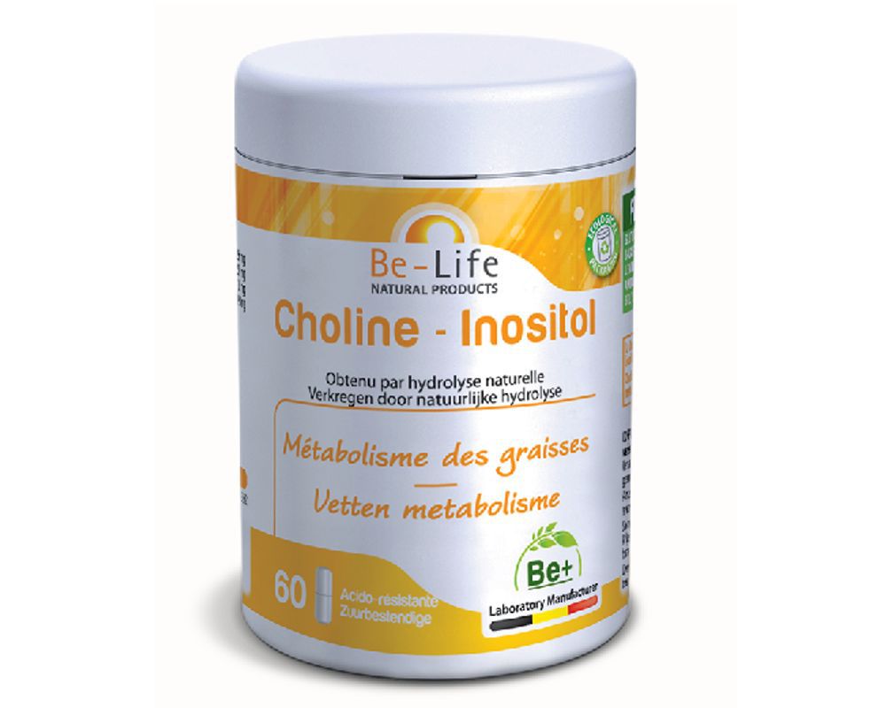Complément alimentaire CholineInositol (60 gélules) belife.