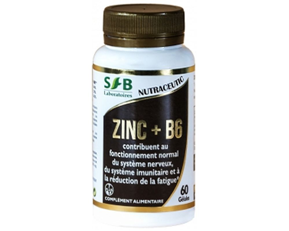 Zinc + B6 60 gélules