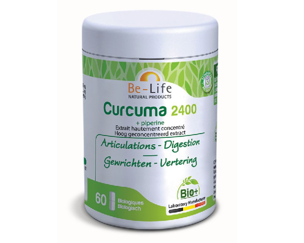 Food supplement Curcuma + Piperine (60 capsules) belife.