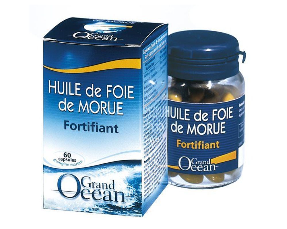 Huile de foie de morue (60 capsules) Laboratoire Yves Ponroy Huile de foie de morue (60 capsules) Laboratoire Yves Ponroy