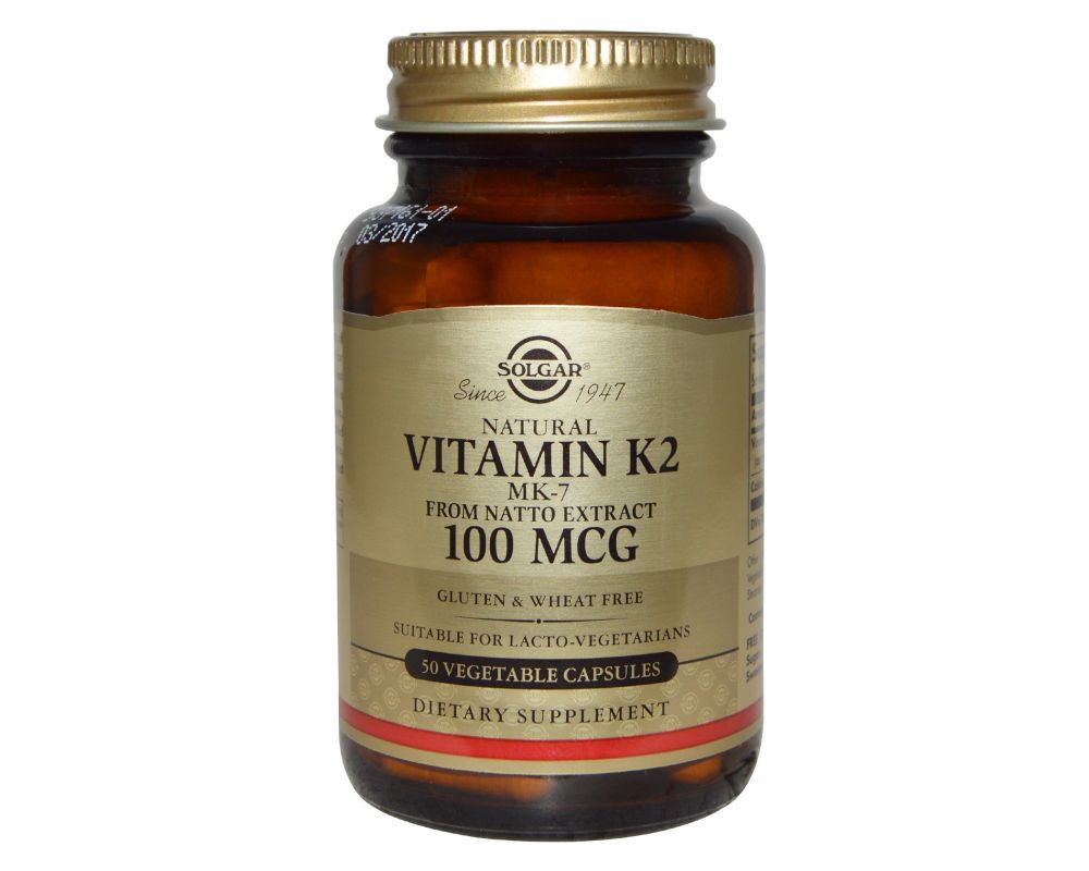 Vitamine K2 100 µg Solgar 50 gélules végétales