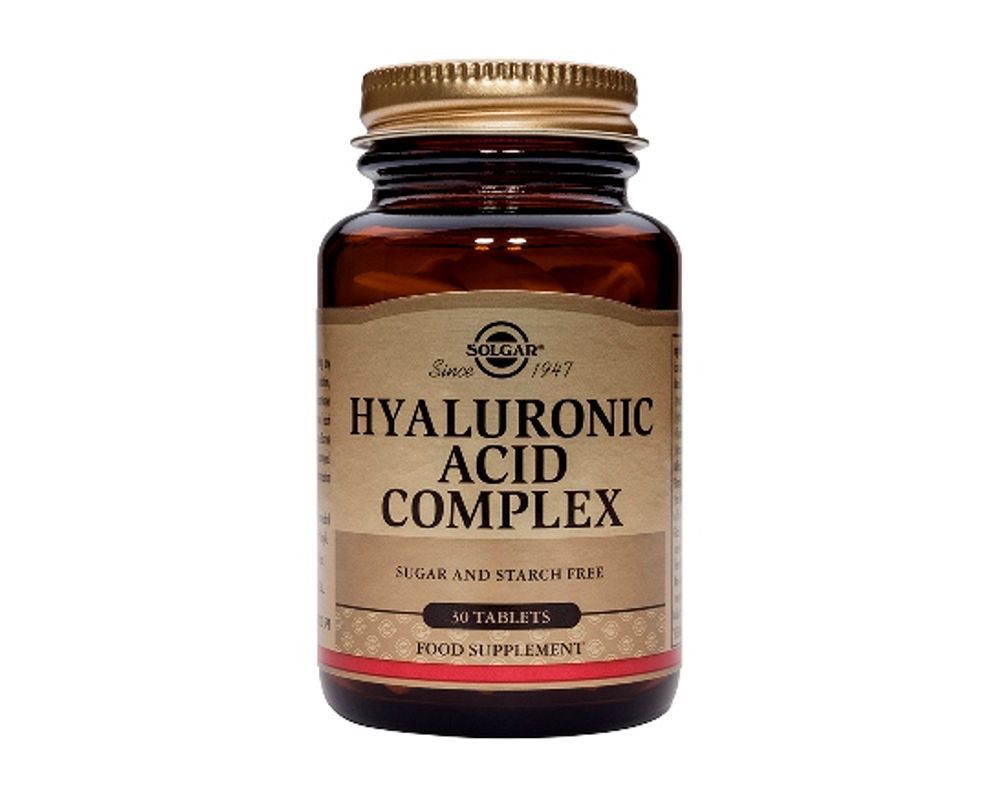 Hyaluronic Acid Complex (Hyaluronic Acid Complex) Solgar 30 tablets