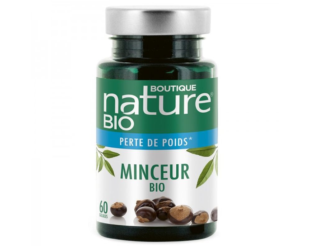 Minceur - Guarana/Maté/Thé vert - Boutique Nature - 60 gélules