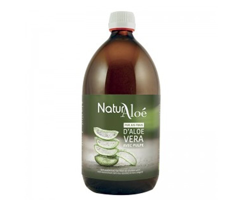 Pulpe d'Aloe Vera BIO Pur Jus Frais Natur Aloé 1 L — free download