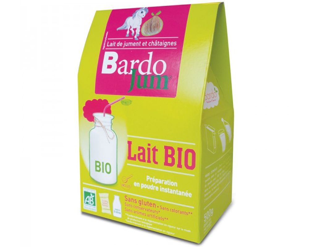 Bardo Jum Lait de jument & châtaignes bio De Bardo 500 g