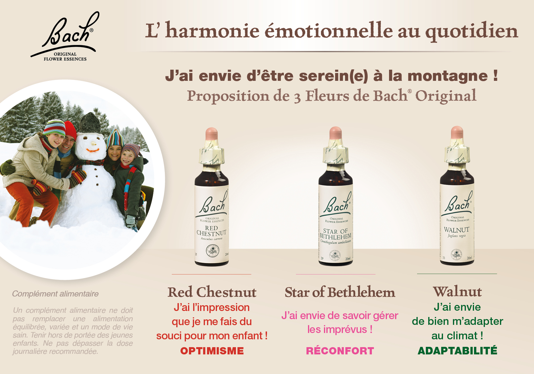 Conseil pour l'harmonie émotionnelle au quotidien