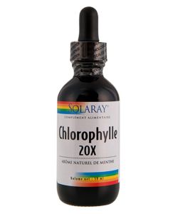 Chlorophylle liquide - 20x Solaray - 59 ml