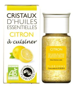 Cristaux D’huile Essentielle Citronnelle Aromandise – 10g Pour Cuisiner Ou Diffuser