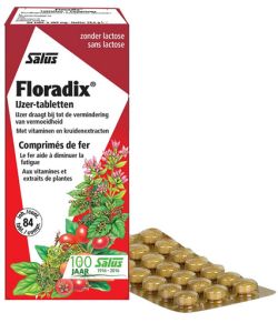 Floradix fer + plantes Salus 84 comprims