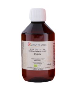 Huile De Jojoba Bio Vierge Pure 1 Litre - Origine France, Idéale Pour Soins De La Peau Et Des Cheveux