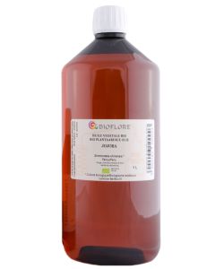 Huile De Jojoba Bio Vierge Pure 1 Litre - Cosmétique Naturelle - Origine France
