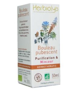 Bourgeon de bouleau pubescent bio - Herbiolys - 50ml Bourgeon de bouleau pubescent bio - Herbiolys - 50ml
