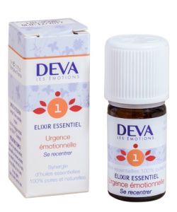 Elixir Essentiel n°1: Urgence émotionnelle - 5ml - Laboratoire Deva